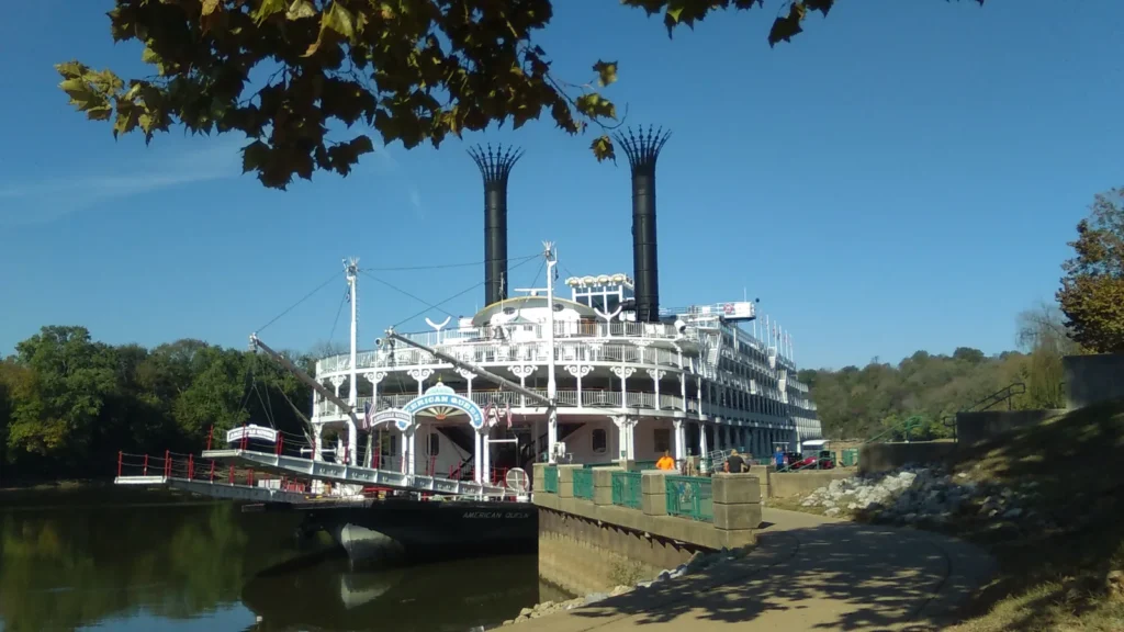 The Clarksville riverfront on the Cumberland River